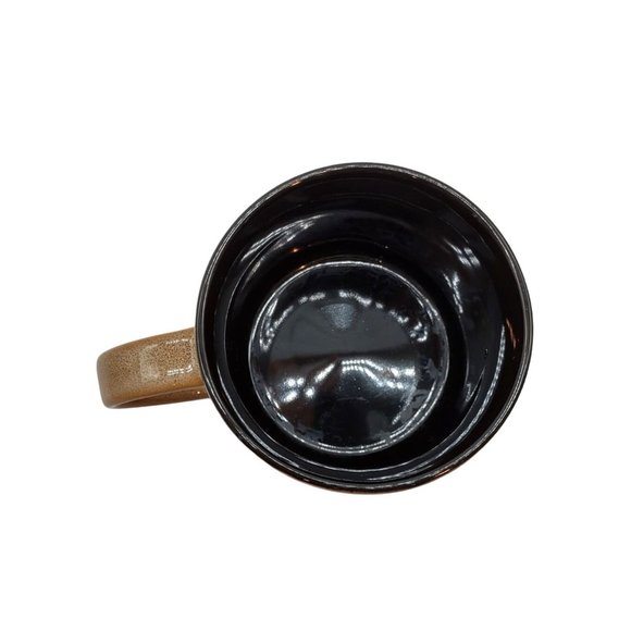 Mug Coffee Brown and Tan Well Made Good Quality - Picture 4 of 7